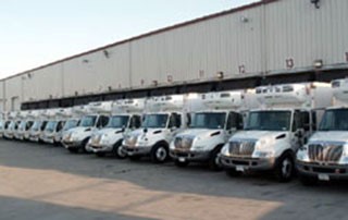 Tarantino Foods fleet of trucks